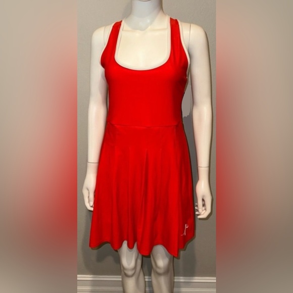 Prince Pickleball Red Athletic Dress/Skort Sz XL - Picture 2 of 4